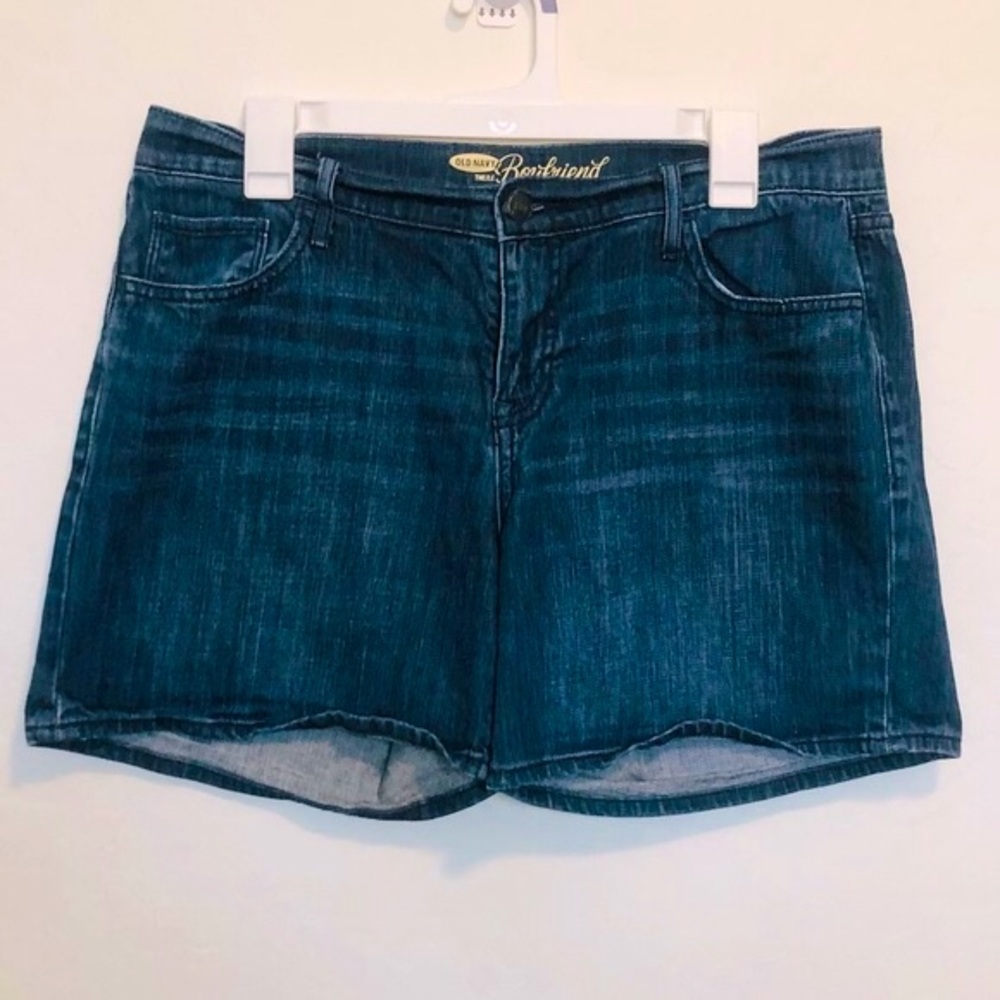 OLD NAVY 💜Dark Wash Jean Boyfriend Shorts